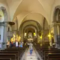 Inside the basilica of the Sanctuary of La Verna, La Verna Monastery and the Fireflies of Tuscany, Italy - 14th June 2013