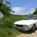 There's a cool old Lancia in a lay-by, La Verna Monastery and the Fireflies of Tuscany, Italy - 14th June 2013