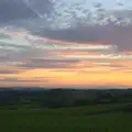 Sunset over Tuscany, La Verna Monastery and the Fireflies of Tuscany, Italy - 14th June 2013