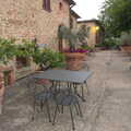 Garden benches, La Verna Monastery and the Fireflies of Tuscany, Italy - 14th June 2013