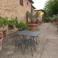 Garden benches, La Verna Monastery and the Fireflies of Tuscany, Italy - 14th June 2013