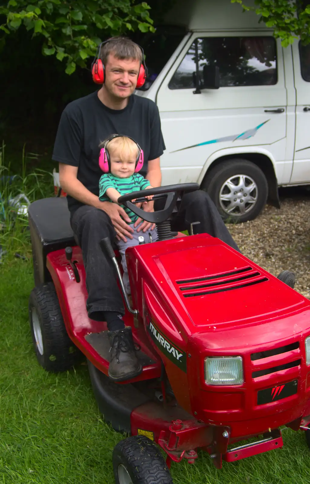 The next day, Nosher takes Harry for a spin, from La Verna Monastery and the Fireflies of Tuscany, Italy - 14th June 2013