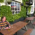 Max outside the Cock Inn on Fair Green, Thrandeston Pig Roast and Tractors, Thrandeston Little Green, Suffolk - 23rd June 2013