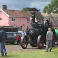 Grandad gets a close up, Thrandeston Pig Roast and Tractors, Thrandeston Little Green, Suffolk - 23rd June 2013