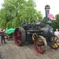 Oliver the engine parks up by the pond, Thrandeston Pig Roast and Tractors, Thrandeston Little Green, Suffolk - 23rd June 2013