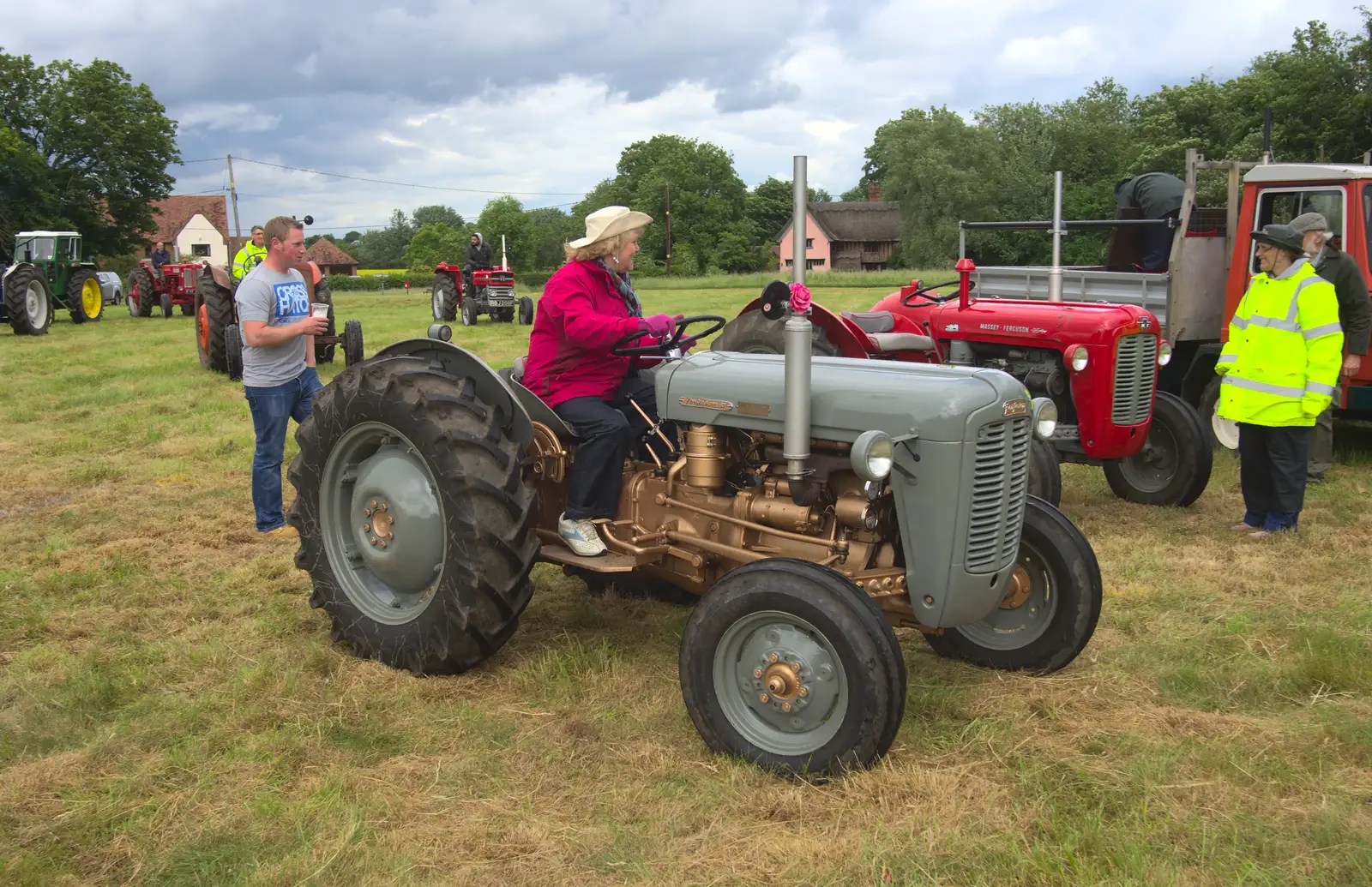 A Ferguson 35 Special Edition, from Thrandeston Pig Roast and Tractors, Thrandeston Little Green, Suffolk - 23rd June 2013