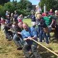 More tug-of-war-ing, Thrandeston Pig Roast and Tractors, Thrandeston Little Green, Suffolk - 23rd June 2013