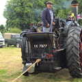 Ready for a 12-ton engine pull, Thrandeston Pig Roast and Tractors, Thrandeston Little Green, Suffolk - 23rd June 2013