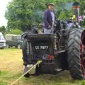 Ready for a 12-ton engine pull, Thrandeston Pig Roast and Tractors, Thrandeston Little Green, Suffolk - 23rd June 2013