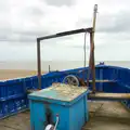 The boat's blue skeleton, Petrol Station Destruction, and a Cliff House Camping Trip, Southwark and Dunwich, Suffolk - 30th June 2013