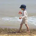 Fred goes 'fishing' with a crabbing string, Petrol Station Destruction, and a Cliff House Camping Trip, Southwark and Dunwich, Suffolk - 30th June 2013