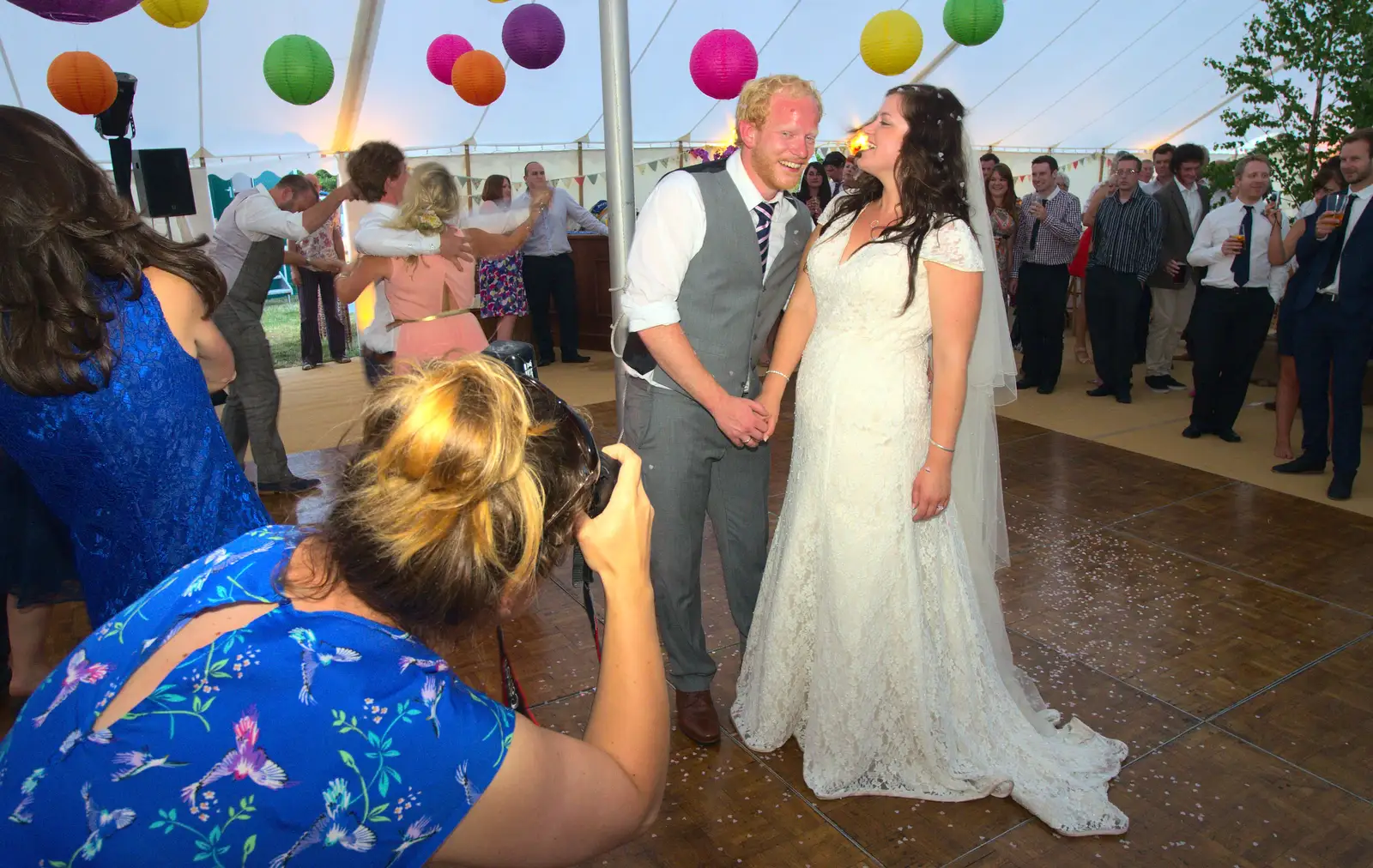 A wedding photo, from The BBs Play Steph's Wedding, Burston, Norfolk - 13th July 2013