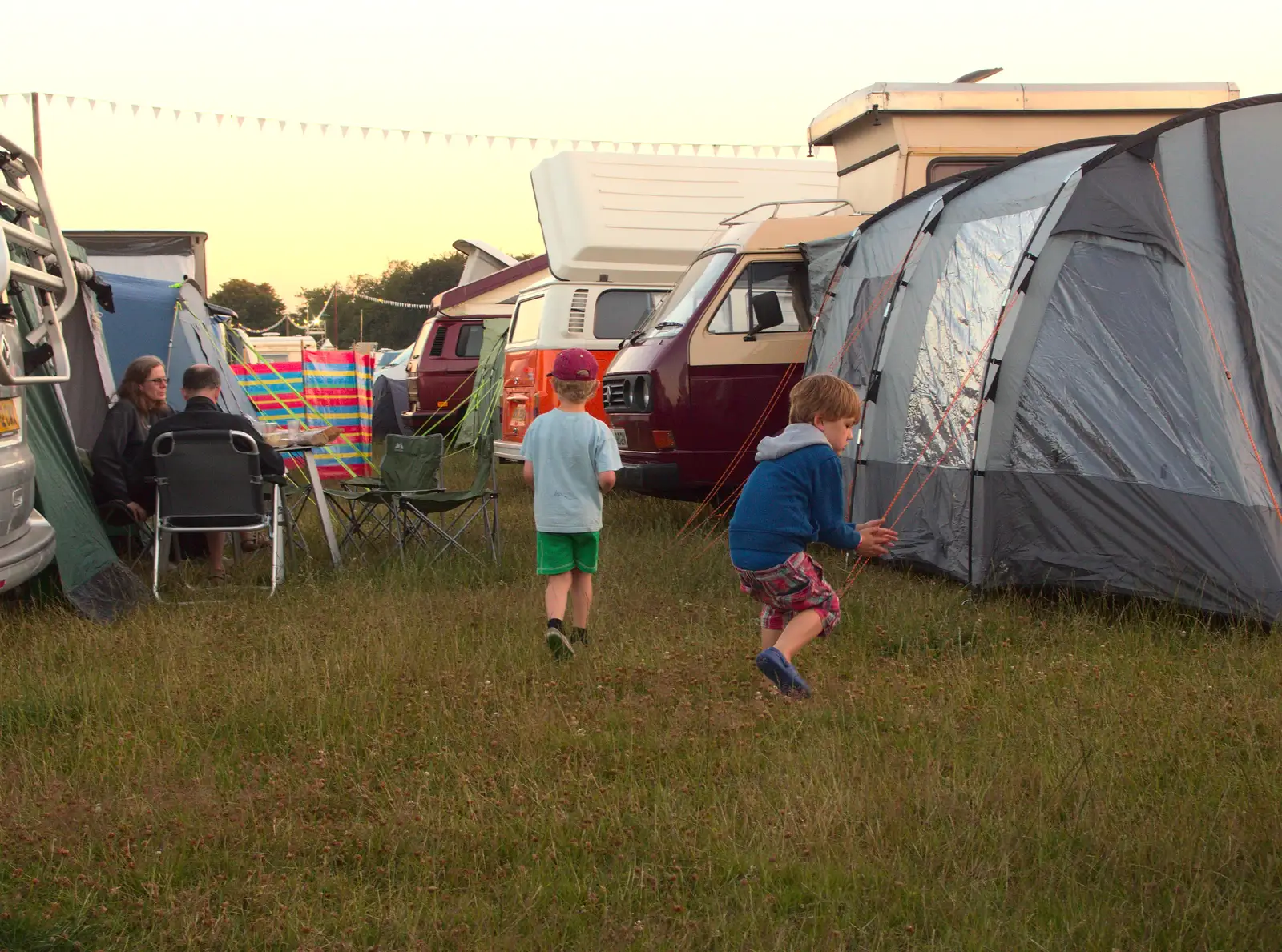 Fred goes for an explore, from The 8th Latitude Festival, Henham Park, Southwold, Suffolk - 18th July 2013