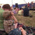 Isobel and Fred play along in 'The Golden Cowpat', The 8th Latitude Festival, Henham Park, Southwold, Suffolk - 18th July 2013