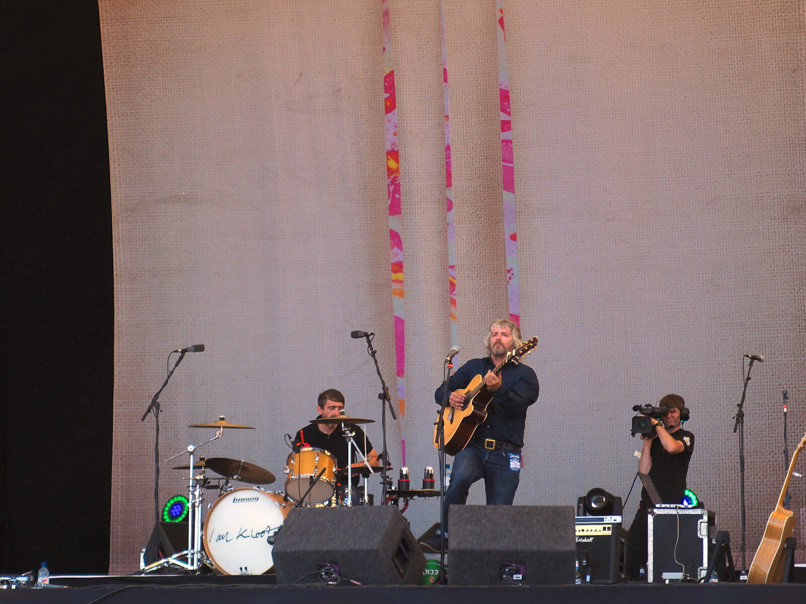 John Bramwell and Andy Hargreaves from The 8th Latitude Festival, Henham Park, Southwold, Suffolk - 18th July 2013