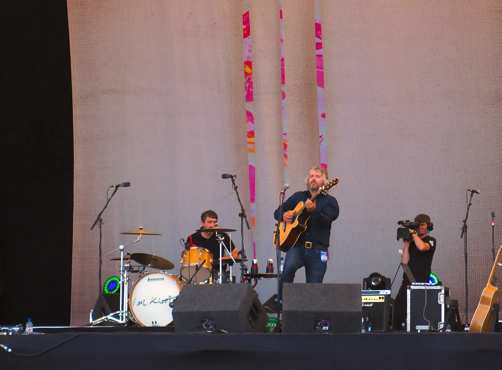 John Bramwell and Andy Hargreaves, from The 8th Latitude Festival, Henham Park, Southwold, Suffolk - 18th July 2013