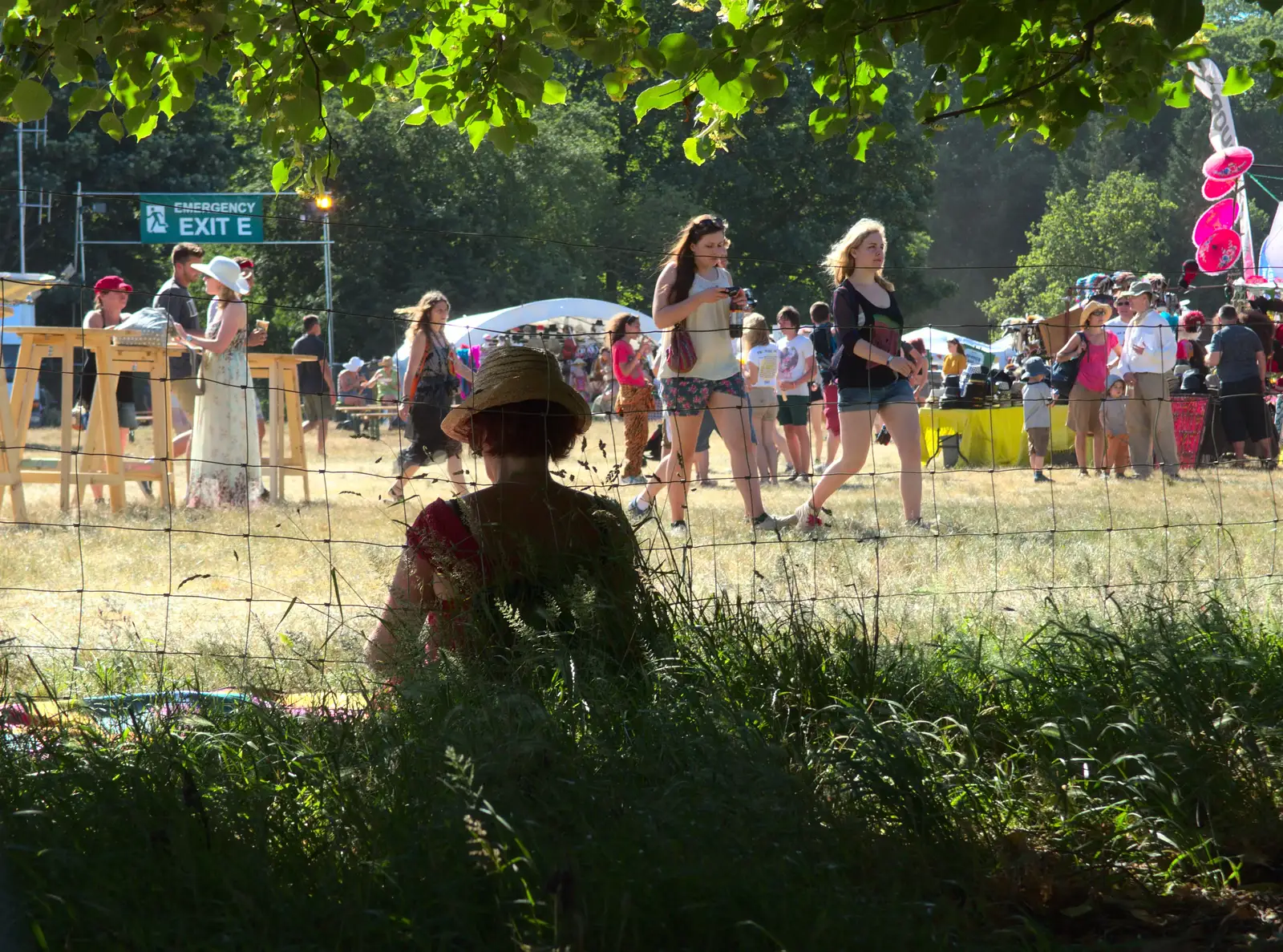 Taking it easy, from The 8th Latitude Festival, Henham Park, Southwold, Suffolk - 18th July 2013