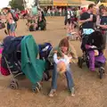 Harry gets a tumble upside down, The 8th Latitude Festival, Henham Park, Southwold, Suffolk - 18th July 2013