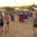 Isobel heads off into the crowds, The 8th Latitude Festival, Henham Park, Southwold, Suffolk - 18th July 2013