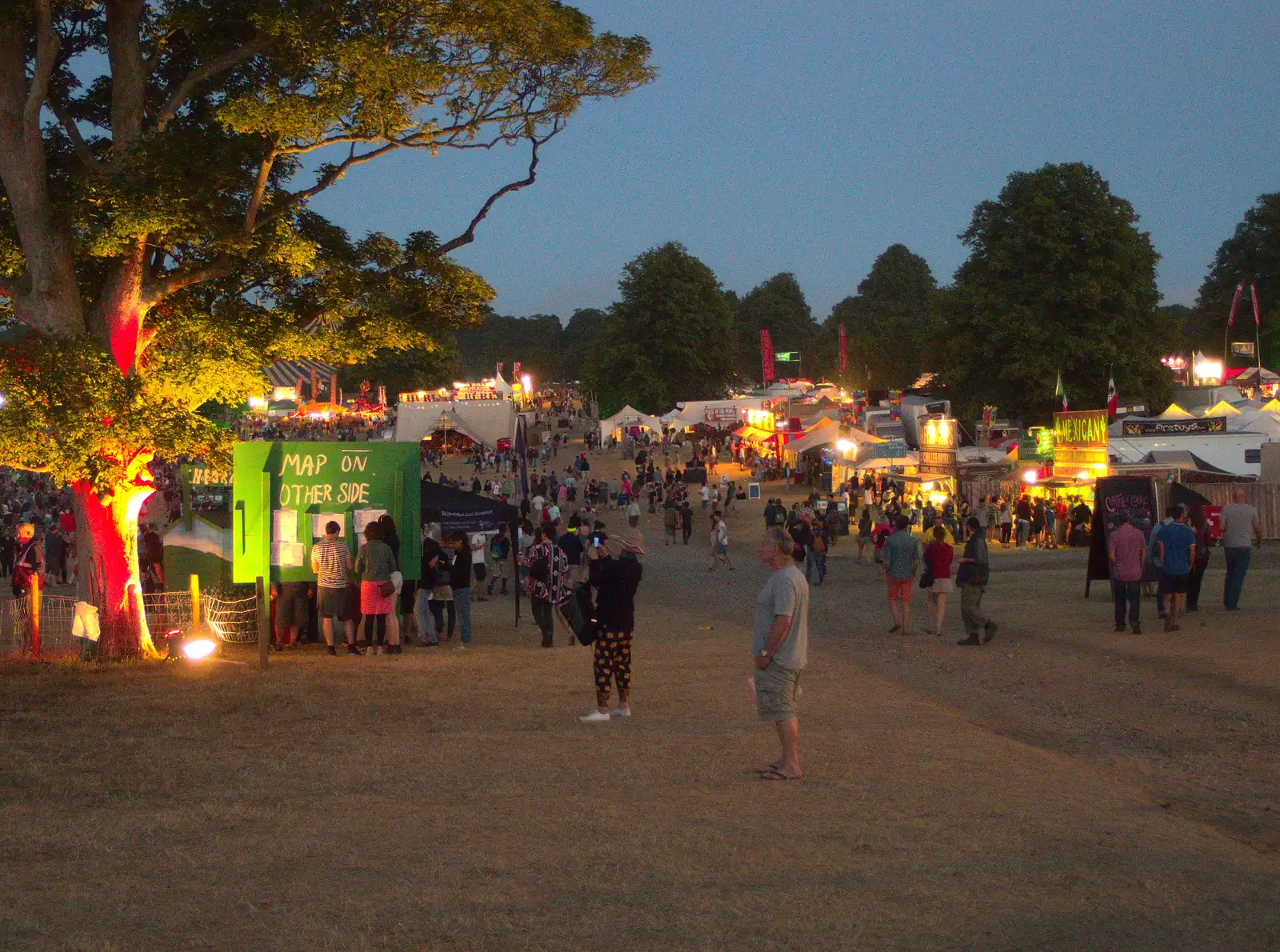 Evening at Latitude, from The 8th Latitude Festival, Henham Park, Southwold, Suffolk - 18th July 2013