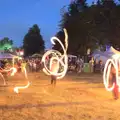 Fire-eaters do their thing, The 8th Latitude Festival, Henham Park, Southwold, Suffolk - 18th July 2013