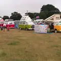 Family Camping is like a VW event, The 8th Latitude Festival, Henham Park, Southwold, Suffolk - 18th July 2013