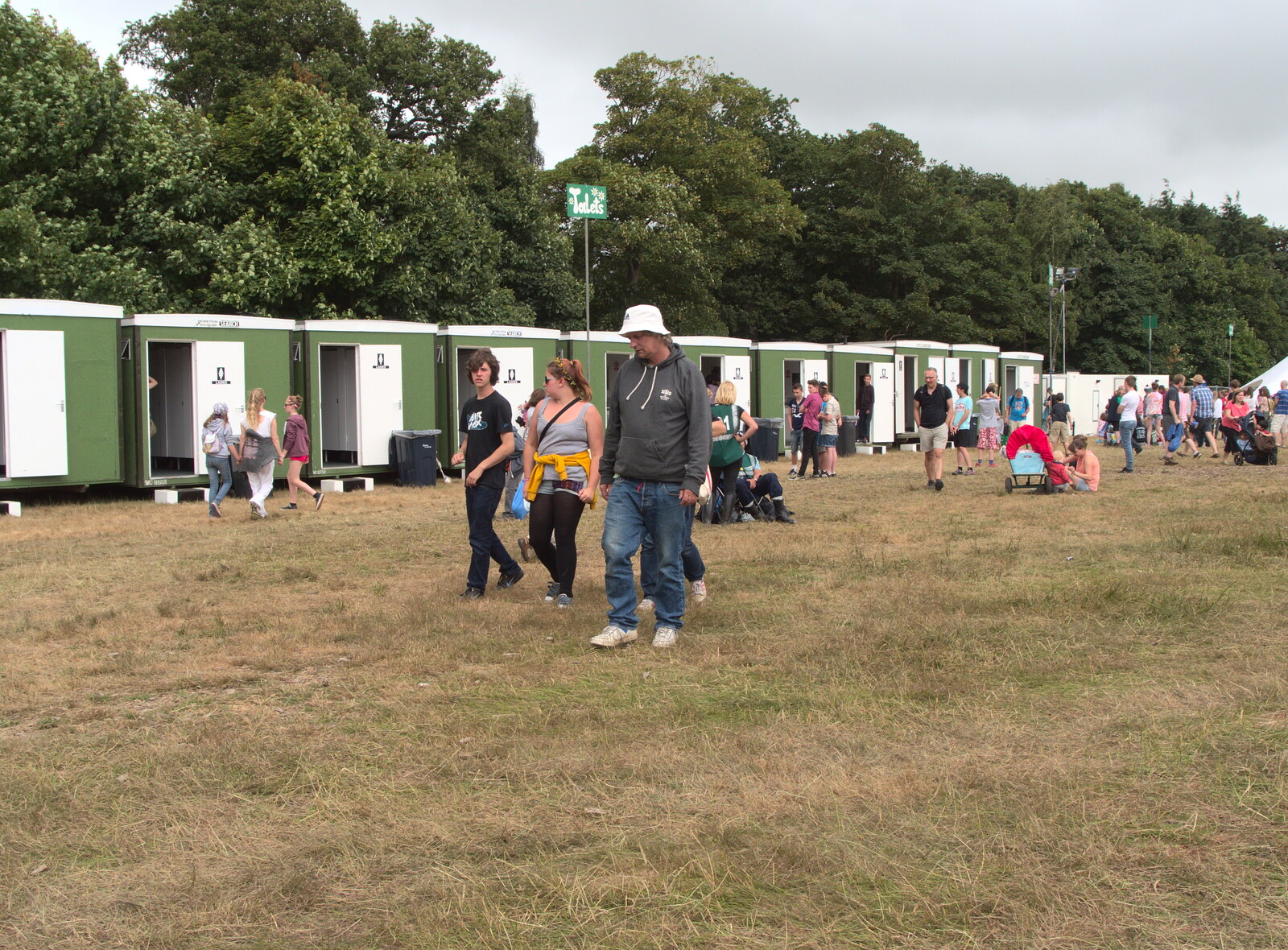 The joys of festival bogs from The 8th Latitude Festival, Henham Park, Southwold, Suffolk - 18th July 2013