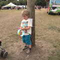 Fred makes a crown, The 8th Latitude Festival, Henham Park, Southwold, Suffolk - 18th July 2013