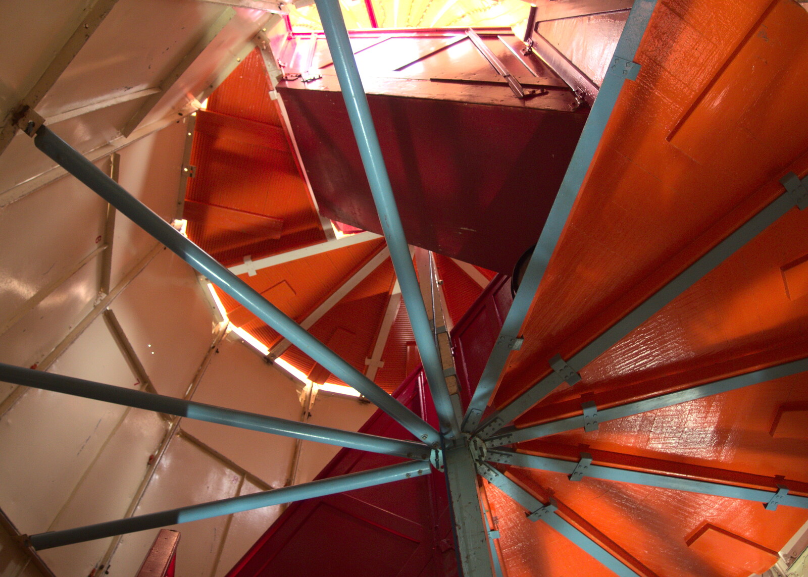 inside the helter-skelter from The 8th Latitude Festival, Henham Park, Southwold, Suffolk - 18th July 2013