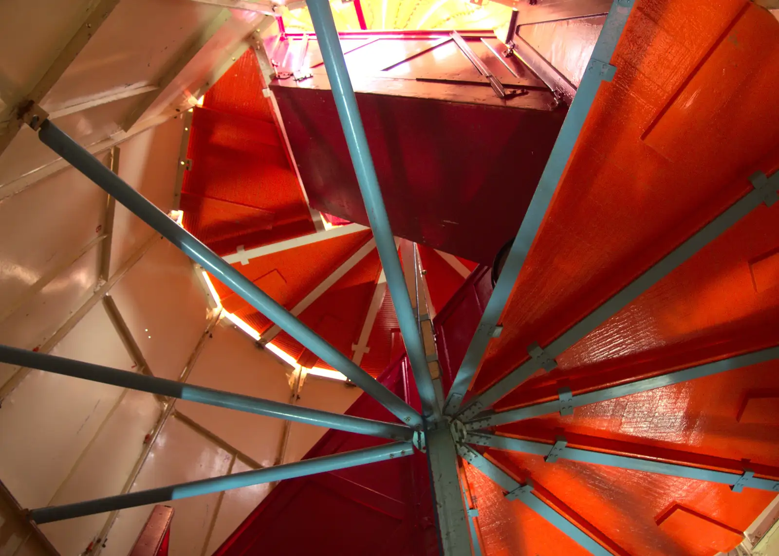 inside the helter-skelter, from The 8th Latitude Festival, Henham Park, Southwold, Suffolk - 18th July 2013