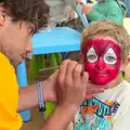 Fred becomes Spider-Man, The 8th Latitude Festival, Henham Park, Southwold, Suffolk - 18th July 2013