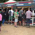 Isobel queues at the bar, The 8th Latitude Festival, Henham Park, Southwold, Suffolk - 18th July 2013