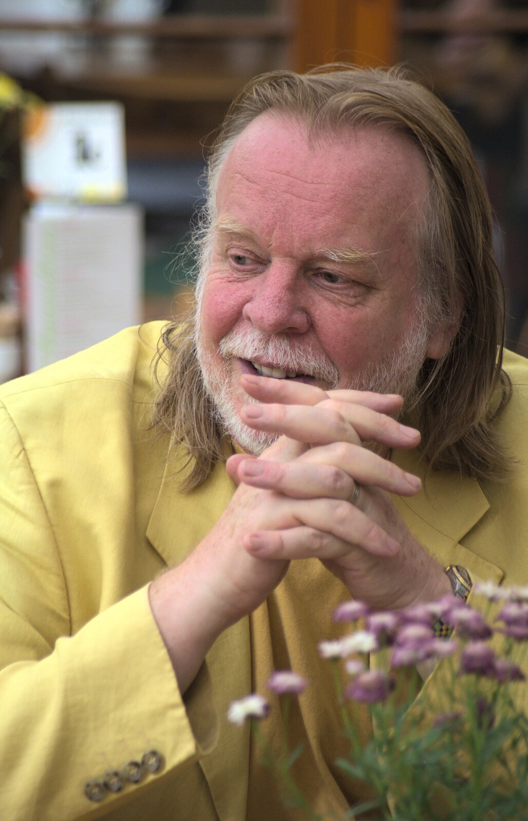 Rick Wakeman chats about Dads Army from An Interview with Rick Wakeman and Other Stories, Diss, Norfolk - 22nd July 2013