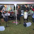 The band marquee, Henry's 60th Birthday, Hethel, Norfolk - 3rd August 2013