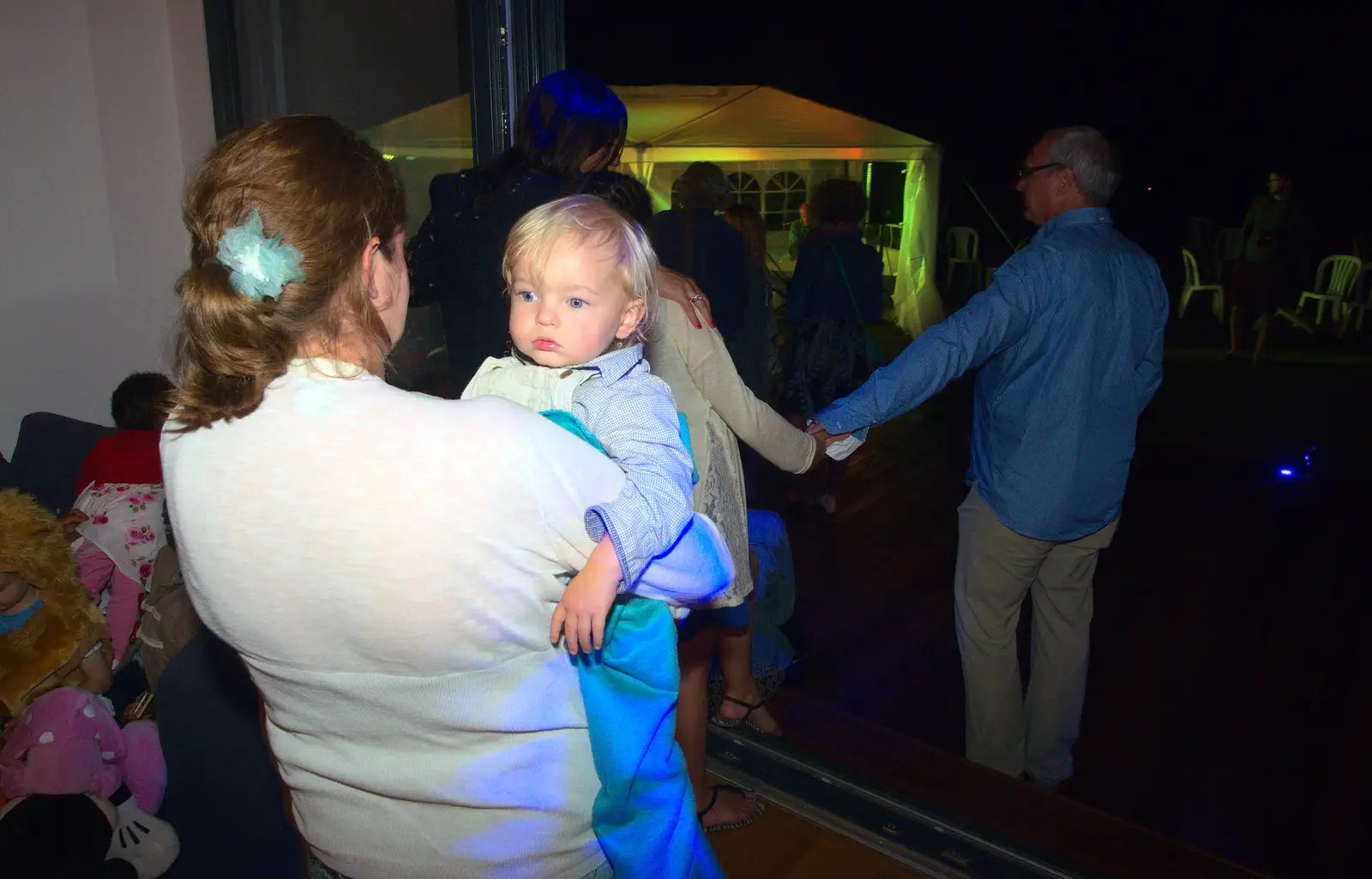 Harry looks a bit zoned out, from Henry's 60th Birthday, Hethel, Norfolk - 3rd August 2013