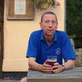 Apple John, in club shirt, The BSCC at Walpole, and a Swan Inn Barbeque, Brome, Suffolk - 4th August 2013