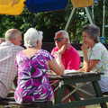 John Willy, Spammy, Colin and Jill, The BSCC at Walpole, and a Swan Inn Barbeque, Brome, Suffolk - 4th August 2013