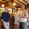 DH and Marc are in conversation, The BSCC at Walpole, and a Swan Inn Barbeque, Brome, Suffolk - 4th August 2013