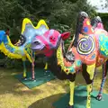 Some of the camels look a bit zombie, Tiger Cubs at Banham Zoo, Banham, Norfolk - 6th August 2013