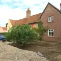 A pile of crushed conrete is ready, Grand Designs: Building Commences, Brome, Suffolk - 8th August 2013