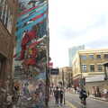 Street art on Hanbury Street, Spitalfields and Brick Lane Street Art, Whitechapel, London - 10th August 2013