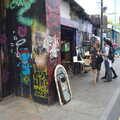 More street art, Spitalfields and Brick Lane Street Art, Whitechapel, London - 10th August 2013
