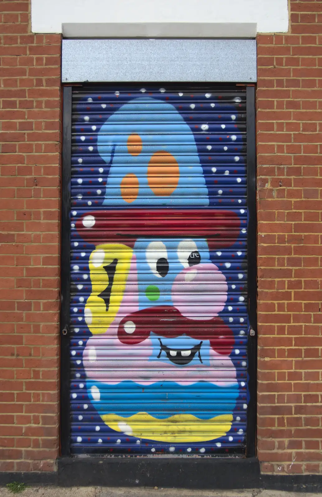 Cartoon art, from Spitalfields and Brick Lane Street Art, Whitechapel, London - 10th August 2013