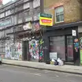 A former art gallery is vacant, Spitalfields and Brick Lane Street Art, Whitechapel, London - 10th August 2013