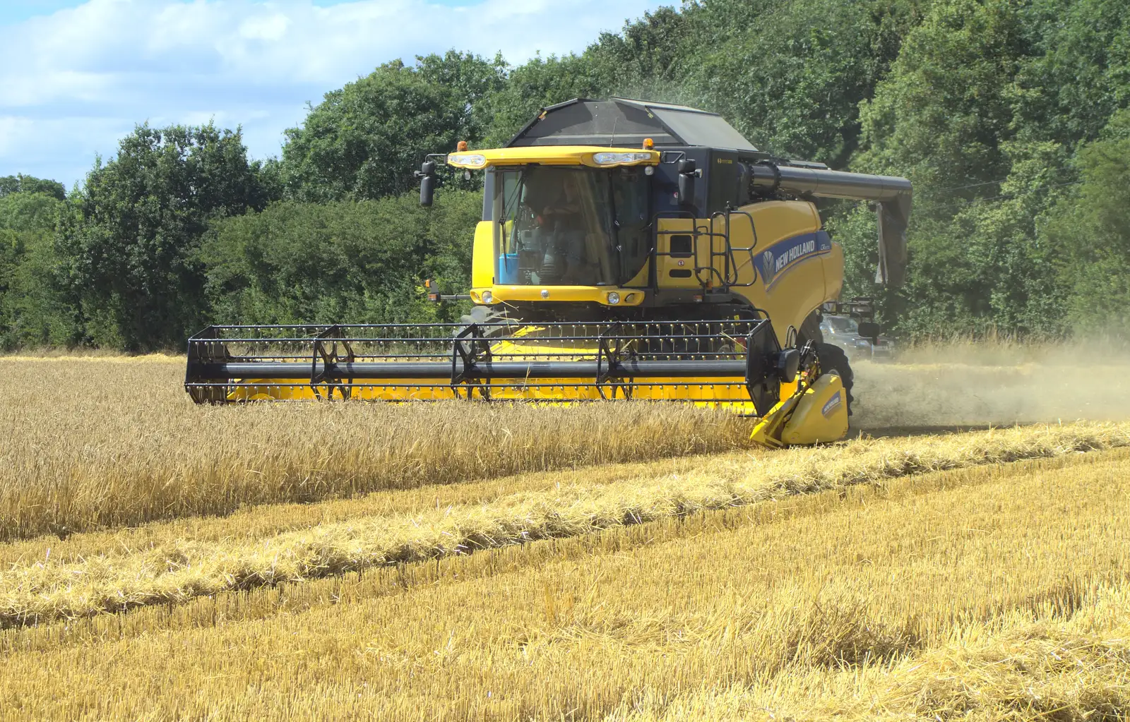 The combine harvester in action, from Spitalfields and Brick Lane Street Art, Whitechapel, London - 10th August 2013