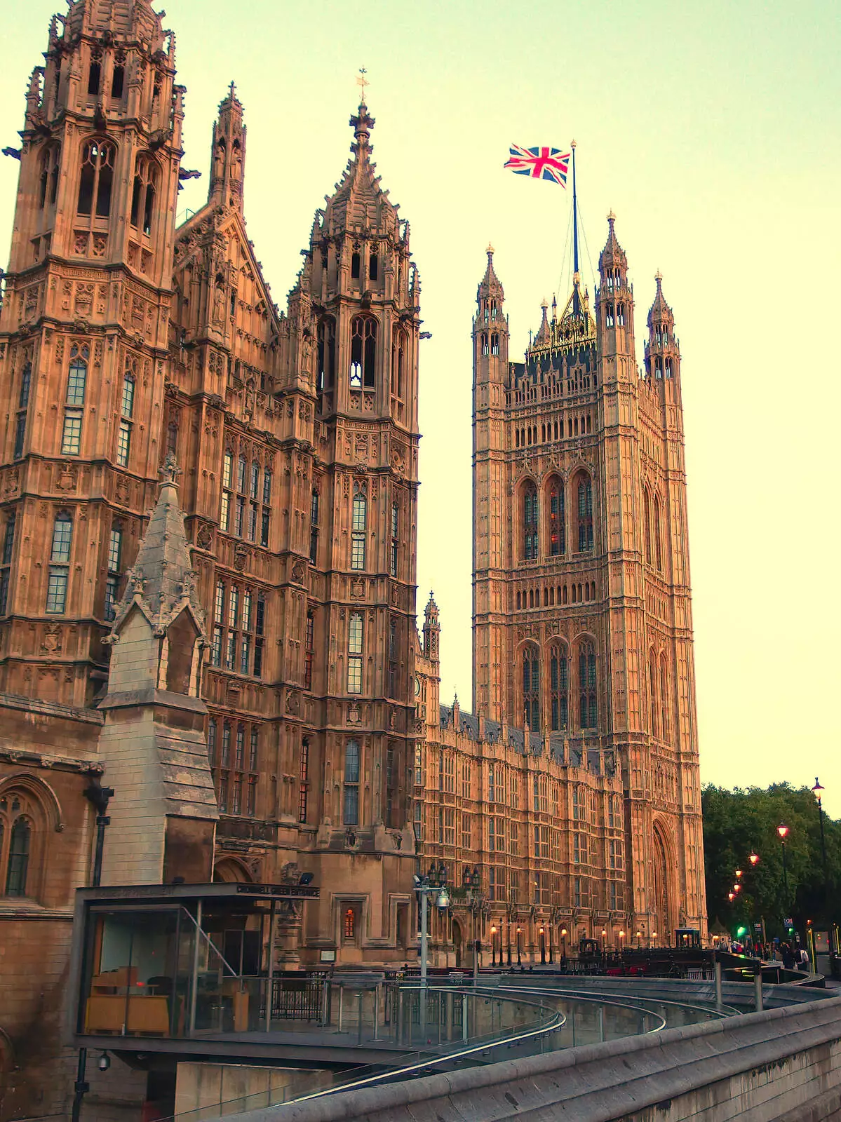 The palace of Westminster, from SwiftKey Innovation Day and a Walk around Westminster, London - 16th August 2013