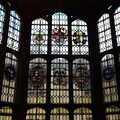 Impressive mediaeval windows, The BBs at Hengrave Hall, Hengrave, Suffolk - 18th August 2013