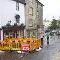 Mount Street is closed due to a burst water main, Bressingham Gardens, and Building Progress, Brome, Suffolk - 26th August 2013