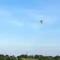 Two balloons float over Thrandeston, Pigeon-Eating Hawks and the Mellis Beer Festival, London and Suffolk - 31st August 2013