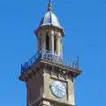 The town-hall clock tower, Harleston, Pigeon-Eating Hawks and the Mellis Beer Festival, London and Suffolk - 31st August 2013